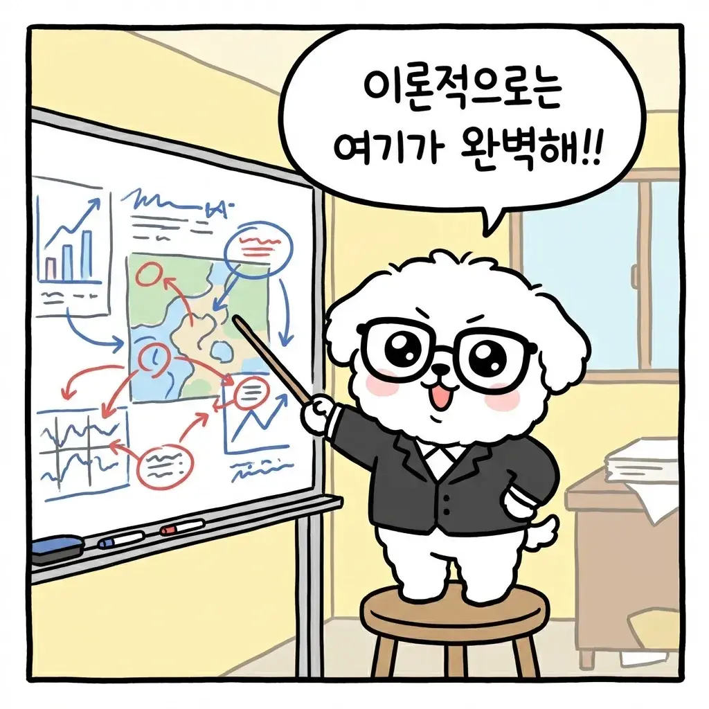 이론은 완벽한데 실전이 약한 "방구석 전문가"